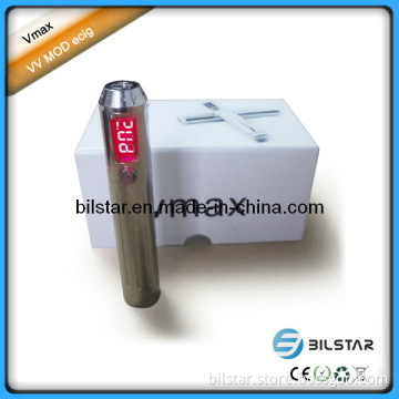 Bilstar VV Mod Ecig Vmax with 510/EGO Thread and LED Display